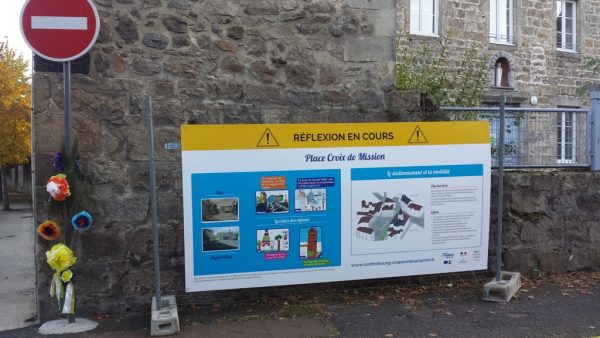 Panneau place Croix de Mission