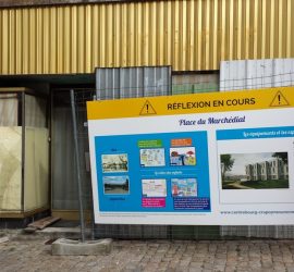 Panneau place aux Laines