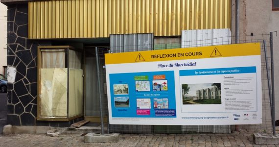 Panneau place aux Laines