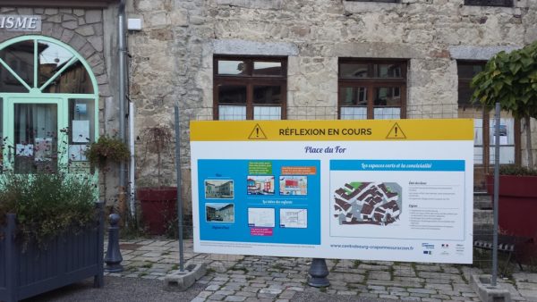 Panneau place du For