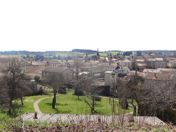 Craponne, vue de la ville