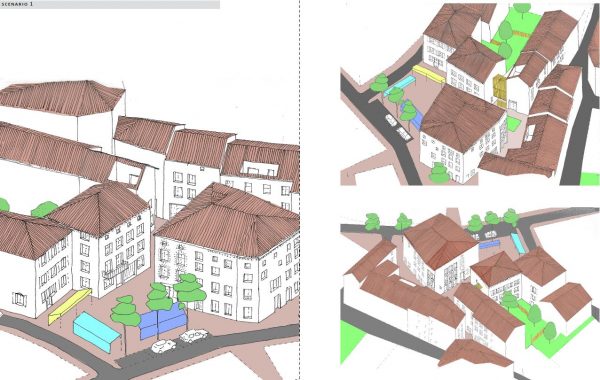 Place Neuve : scenario 1