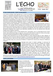 Une de L'Écho n° 30