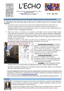 Lire l'intégralité de l'article dans L'Écho de mars 2017